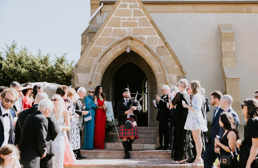 Josh Chandler Bagpiping 