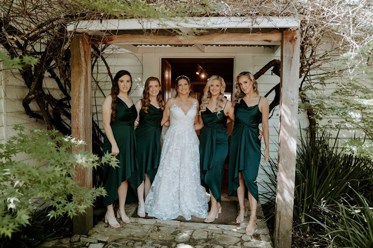 Potters Bride and Bridesmaids