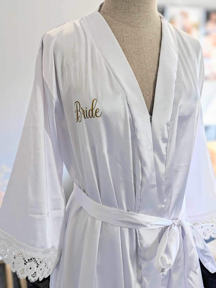 Juan and John Brides Robe