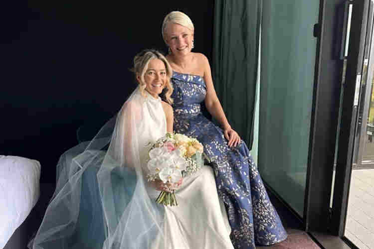 Kylie Afford with bride