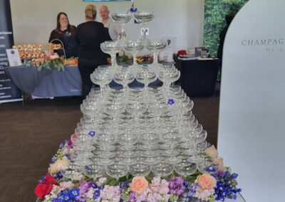 Mornington OCT 2023 expo champagne tower