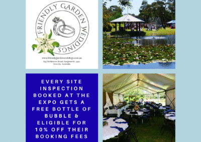 Friendly Garden Weddings Site Inspection Offer and discount 2025